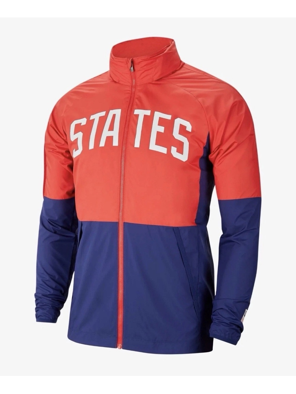 Nike Men’s Sz M USA Soccer Team Windbreaker Hooded Jacket